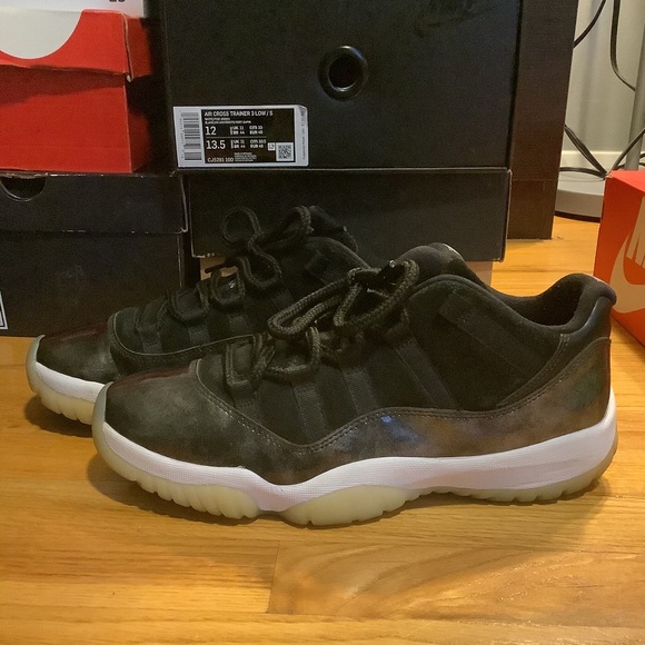 Nike Air Jordan 11 Retro Low Barons Mens Size 8.5 - Picture 1 of 9